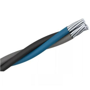 Rolo-cabo alum.xlpe multip. 2x010+10mm bif.n.(Isolado) nbr 1350 (c/100mts)(Pt-Cz-Az) (Brascopper)