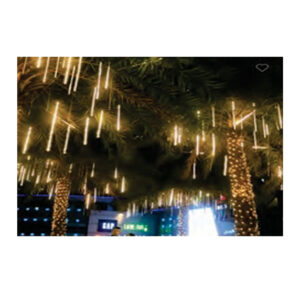 Tubo snowfall branco quente 100cm biv. ext. Ip44 (88165) (Natal)
