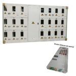 Painel alum. p/ 21 med. tarifa br. 2770X1370X200 (Comando/2024)