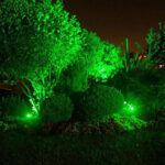 Espeto p/ jardim led 5w verde bivolt pt (Max-0756) (Maxxy)