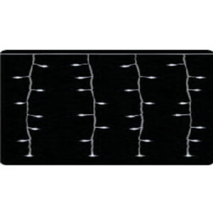 (Natal)Cortina 320 leds br. frio 6,0mx0,80m 8f bivolt (29915)