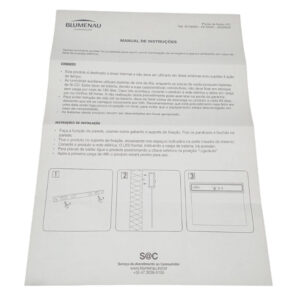 Placa aut.saida led d/f vermelha c/selet. 240x180x21 c/adesiv
