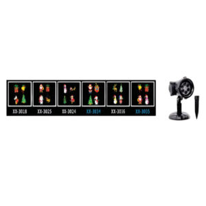 Projetor led natal luz rgb uso externo (19309) (Natal) Novo