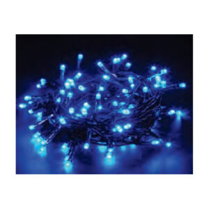 Pisca 8f fio verde 100 leds 10m 220v az (85105) (Natal) Novo