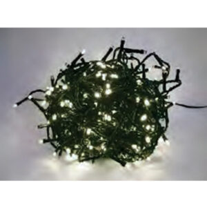 (Natal)cordão 500 leds br. frio e 1 fonte c/ controle biv 50M