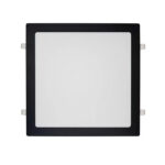 Plafon led emb. preto quad. 24w 6500k 2.160lm biv. 290mm (Max-5430) (Maxxy)