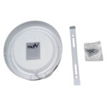 Plafon led sob. branco red. 18w 3000k 1.250lm biv. 22,5cm bkl (Max-3187) (Maxxy)