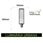Luminária Led Urbana 250w 5000k (Max-0544) (Maxxy)