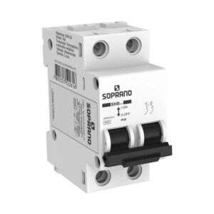 Disjuntor din 2X100AX10KA Curva C SHB GII-C (05021.2125.21) (Soprano)