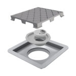 Ralo quadrado oculto 15x15cm (079) (Krona)