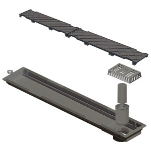 Ralo linear pvc sifonado 50cm oculto (082) (Krona)