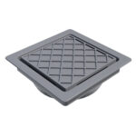 Ralo quadrado oculto 10x10cm (078) (Krona)