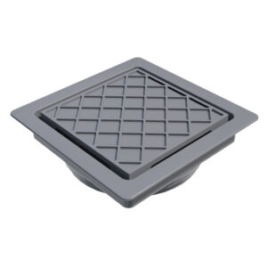 Ralo quadrado oculto 10x10cm (078) (Krona)