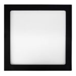 Plafon led sobr. pt quad.12w 6500K 1.080lm Biv. 154mm (Max-5373) (Maxxy)