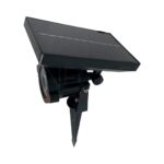 Espeto p/ jardim led 3w verde pt (solar) (4-113) (Aaa Top)
