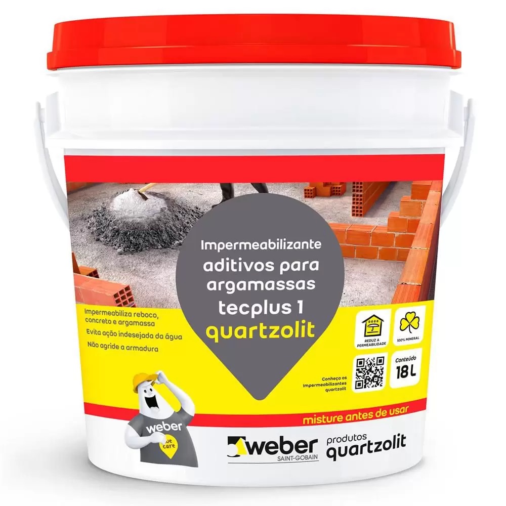 Tec plus 1 - 18 lt (quartzolit) (Sob encomenda) Tec plus 1 - 18 lt (quartzolit) (Sob encomenda)