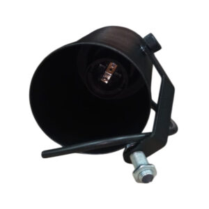 Spot nordic eletrocalha p/ par20 1xe27 preto (3386) (opl)