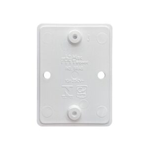 (Mectronic) (externa-30092) retangular – interruptor 2ts 10a 2