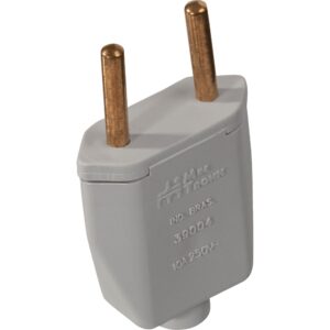(Mectronic) (39006) pino macho 2p 20a 250v cz