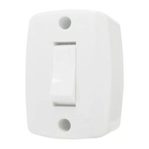 (Ilumi) externa- retangular - interruptor 1ts 6a 250v branca
