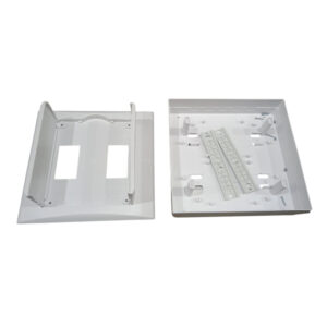 Centro distr.p/12/18 disj.sobrepor c/tampa branca pvc (AC&A)