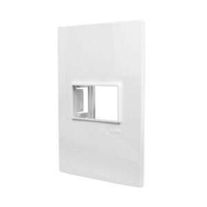 (Ilumi) (vivaz) placa 4x2 p/01 modulo horizontal (76070)