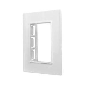 (Ilumi) (vivaz) placa 4x2 p/03 modulos (76100)