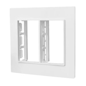 (Ilumi) (vivaz) placa 4x4 p/06 modulos c/suporte 4x4 (77090)