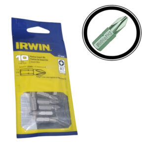 Jogo bits ponteiras montada ph2 25mm c/ 10un (IW12888) (Irwin)