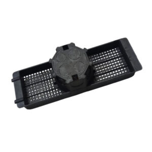 Caixa de luz pvc p/lage ffs 30cm pt (1104) (brasipla)
