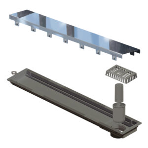 Ralo linear sifonado 50cm polido (083) (Krona)