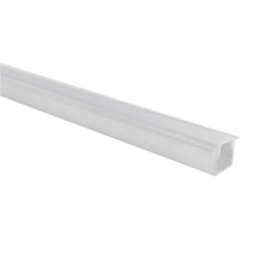 Perfil alum. emb. branco p/fita led 25x14,5x1mt Blumenau Perfil alum. emb. branco p/fita led 25x14,5x1mt Blumenau