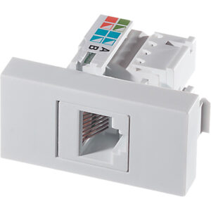 Modulo s/placa tomada rede rj45 cat6 (41005) (petra) (mectron