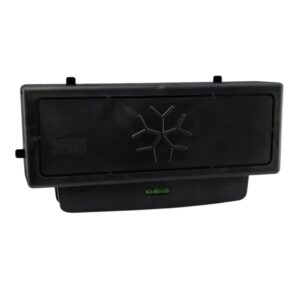 Caixa passagem pvc p/ ar split pequena com nível 29x15,5x6,0cm pt (CCTCX2080) (AC&A)