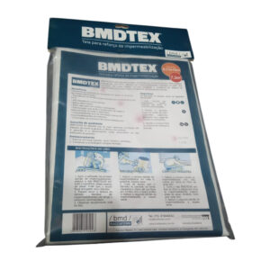 Tela poliester p/reforço impermeabilização 0,73 x 10mt br (BMD Têxtil) Tela poliester p/reforço impermeabilização 0,73 x 10mt br (BMD Têxtil)