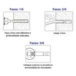 Chumbador parabolt 1/2 x 4 zb (22056) (Ancora)