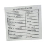 Rolo Fita Led 240Led/M 15W/M 100M 220V 3000K C/ 10 PLug (Max-7223) (Maxxy)