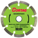 Disco Diamantado Segmentado 110mm (60973) (Cortag) Disco Diamantado Segmentado 110mm (60973) (Cortag)
