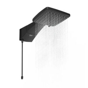 Ducha eletrônica quadratta 7700w 220v pt (DQDEL77220BL03) (Zagonel)