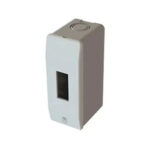 Centro distr.p/01 disj. sobrepor pvc s/porta (7140) (taf)