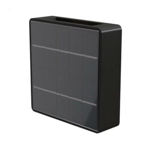 Arandela solar abs slim dois fachos ajust. 1W 3000K 120X120X030MM PT (3.650.7834) (Pix)