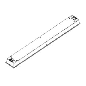 Luminária alto rendimento 2 lâmpadas  T8/T5 120cm Embutir Montada 20W 220V LM. (158105) (Lumepetro)