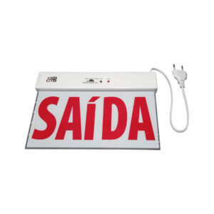 Placa autonomia saída led c/ select. c/ adesivo d/f vm 240X180X21 (3191) (Ctb)