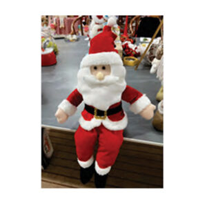 Enfeite Papai-Noel Sentado 40cm (JY25507) (Natal) Novo