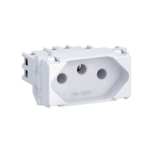 Módulo s/ placa tom. 2p + t 20a 250v br (14232395) (Equille) (Weg)