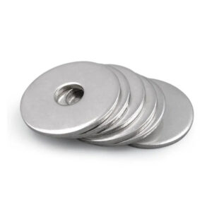 Arruela lisa aba larga 1/4 zb 1kg (Aprox. 78 Unds) (Schuetze)