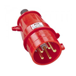Plug  vm. 3p + t + n 16a 200/250v 9h ip44 (PLG8016) (HJ) Plug  vm. 3p + t + n 16a 200/250v 9h ip44 (PLG8016) (HJ)