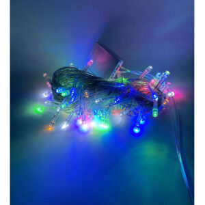 Pisca fio br. 20 leds 4m bivolt colorido (29020) (Natal) Novo