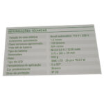 Placa aut.saida led d/f vermelha 500x320x25 c/adesivo (30709) Placa aut.saida led d/f vermelha 500x320x25 c/adesivo (30709)