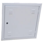 Caixa ferro fone embutir 0300x0300x135mm branca Caixa ferro fone embutir 0300x0300x135mm branca